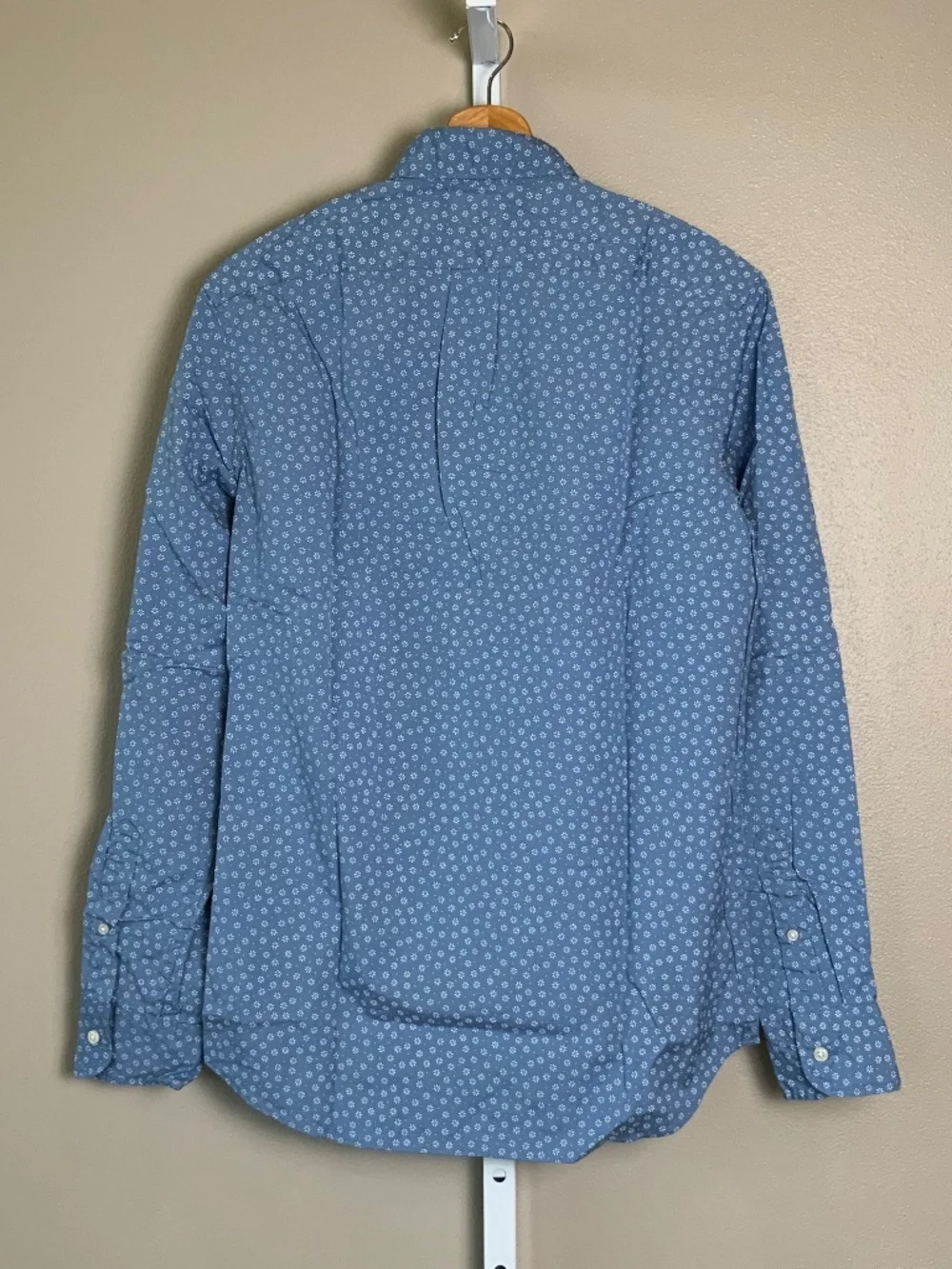 J. Crew Slim Stretch Secret Wash Cotton Poplin Button Down Shirt in Daisy